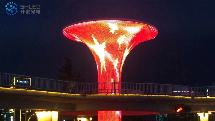 Flexible LED Pixel Mesh Screen