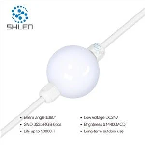 Търговско осветление 50 mm 3D Pixel LED топка